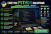 develop custom python scripts, automation and bug fixes