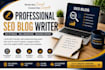 seo blog posts, articles, website, newsletters content