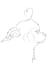 one line pet tattoo design, custom drawing
