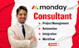 setup monday crm clickup airtable dashboard asana notion softr xero zoho