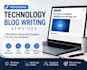 write professional technology blog posts