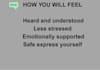 provide emotional support and listening