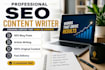 write SEO blog posts and articles