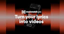 create a professional eye catching hand drawn lyrics video