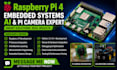 develop raspberry pi 4 microcontroller embedded systems, ai, with pi camera