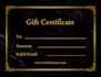 design a custom loyalty card and gift certificate in canva
