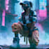 make art in cyberpunk style