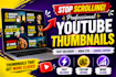 design professional youtube thumbnails in canva