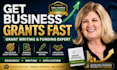 write small business grant proposal grant application funding request faster