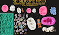 create custom silicone mold, plastic injection mold and cad design