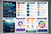 illustrate professional graphic design, flow chart, infographic design