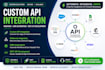 custom API integration, webhook, CRM automation and rest API development