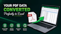 convert PDF files into editable excel spreadsheets