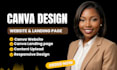 canva website canva website design canva landing page canva website redesign