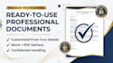 write professional employment letters and HR documents