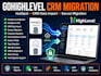 gohighlevel ghl migration expert hubspot gohighlevel migration CRM data import