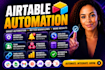 setup airtable database, airtable automation, airtable crm, airtable expert, n8n