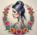 custom an abstract black tattoo design