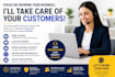 be your customer support agent for email and live chat