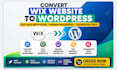 convert wix website wordpress SEO safe migration design preserved elementor pros