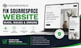 fix squarespace website bugs issues and errors mobile responsive custom code CSS