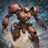 do anime style mecha robot illustrations
