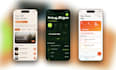 design modern mobile app UI UX in figma for ios and android