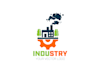 create a modern industries and manufacturing logo