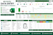 do excel data entry formulas dashboard and spreadsheet work