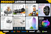 design amazon product listing images, a plus content and SEO listing
