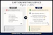 do expert SEO caption writing for social media