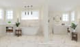 create custom bathroom design with realistic 3d rendering