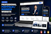 create a responsive html css javascript website