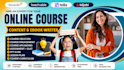 create online course content, course video, ppt slide, lesson plan