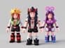 design roblox low poly character in blender