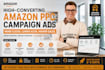 setup, manage and optimize amazon ppc campaigns amazon ads