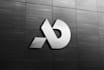design clever letter monogram logo