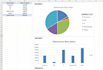 do excel data entry, formulas, tables and charts, formatting