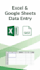 do accurate data entry, excel work and fast typing