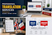 provide accurate english all languages translation