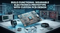 build functional wearable electronics prototype with custom pcb design
