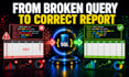 fix sql queries for your reports