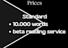 a service of beta reading