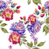 custom seamless floral pattern design for print and surface design