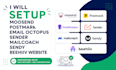 setup moosend postmark email octopus sender mailcoach sendy beehiiv website