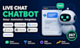 do livechat chatbot com kommo landbot uchat tawk to botpress voiceflow chatfuel