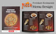 design premium food flyer and menu for resturents
