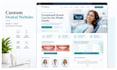 design a dental clinic wordpress website with appointment booking