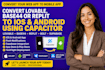 convert lovable base44 replit web app to ios and android using capacitor ios app