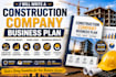 write a construction company business plan